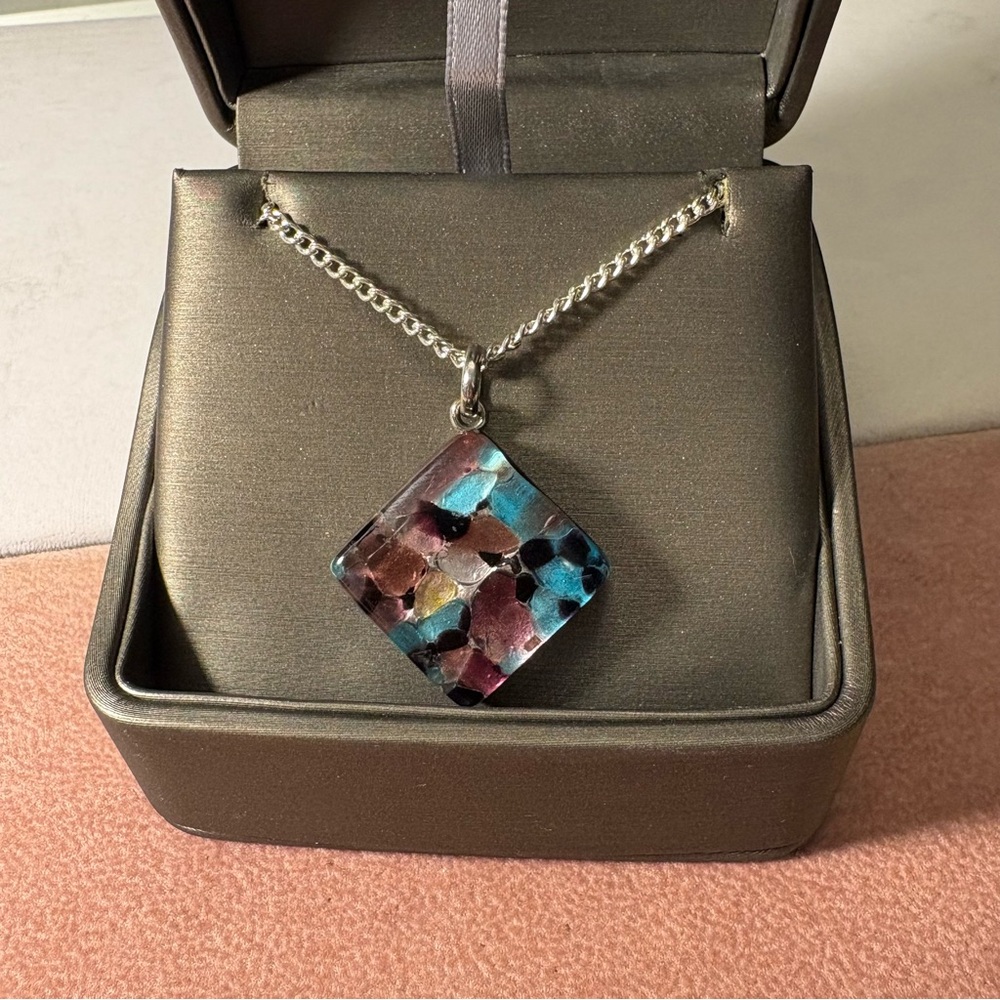 Multicolor Murano Glass Pendant